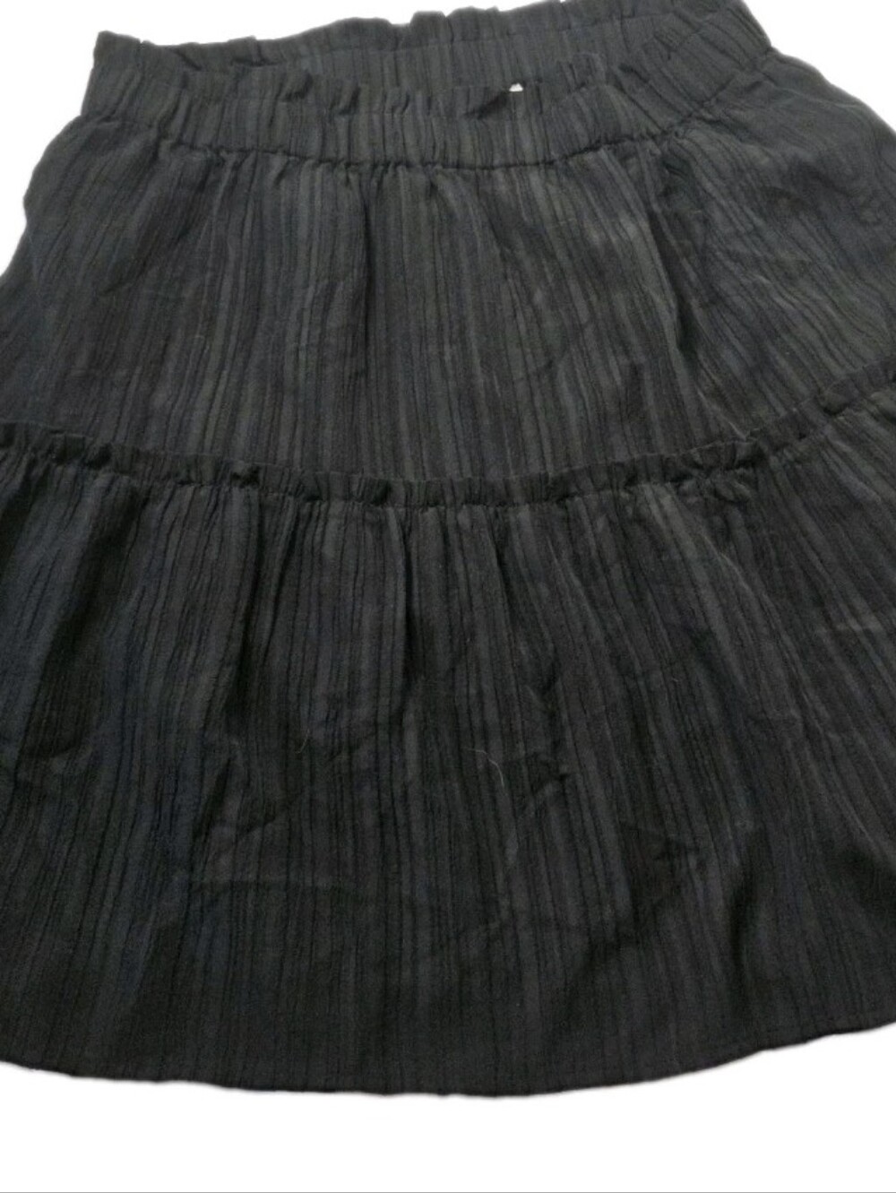 J. Crew Womens Size M Black Tiered Casual Women's Skirt